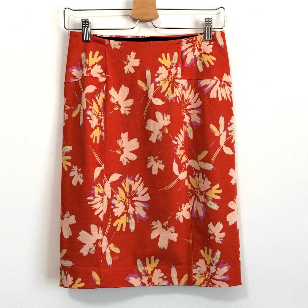 Lysse X StitchFix Pull On Skirt S Tropical Floral Pencil Party Summer Vacation